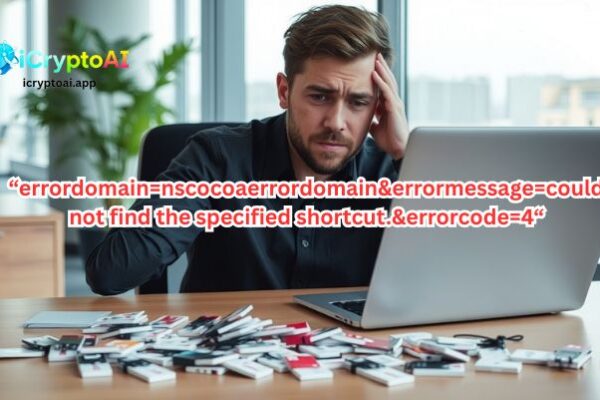 errordomain=nscocoaerrordomain&errormessage=could not find the specified shortcut.&errorcode=4